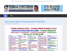 Tablet Screenshot of ferrazconcursos.com.br